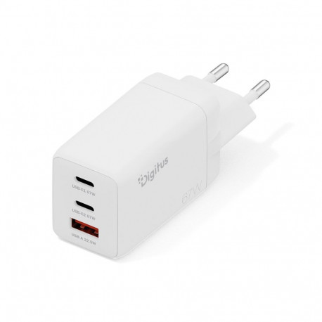 Digitus USB GaN-laadija 67W, 2x USB-C, 1x USB-A