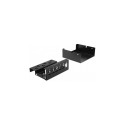 "Delock Keystone Patchpanel 6 Port schwarz"