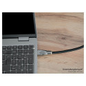 Python HDMI kaabel 2.1 8K UHD-2 nailonpunutis 1m, must
