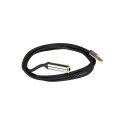 "Python Audiokabel 4-pol. Klinkenst. an Buchse schwarz 1m"