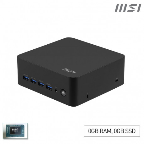 "MSI Cubi Z AI 8M Barebone Mini PC R9-8945HS 0GB No-OS"