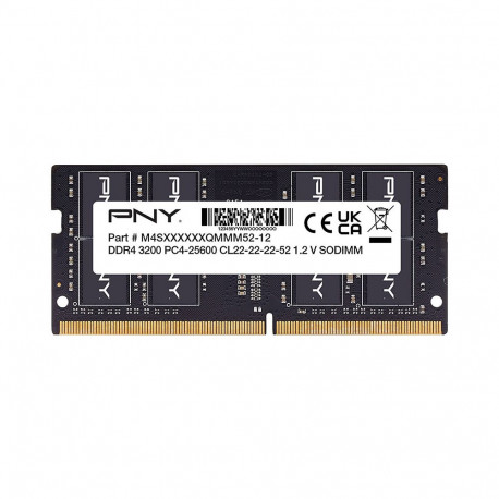 "16GB PNY SODIMM Performance 3200MHz (black) Version SI"