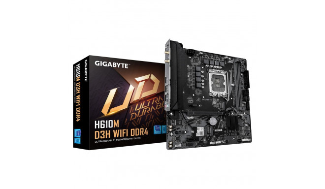 "GIGABYTE H610M D3H WIFI DDR4"