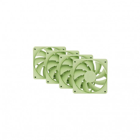 "HYTE FA12 Light Green 4-pack 120 Mm Case Fan 28 DB"