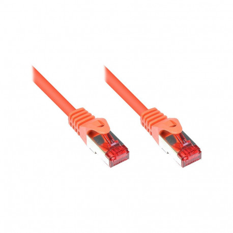 "GoodConnections Patchkabel mit Rastnasenschutz, Cat. 6, S/FTP, PiMF, PVC, 250MHz, orange, 20m,"