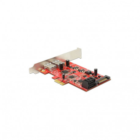 "SATA3 PCIe Delock U3S6 USB3/SATA3"
