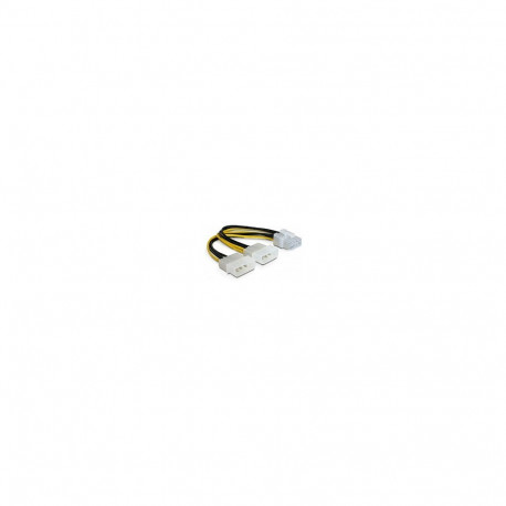 PCI Expressi toitekaabel 8pin kuni 2 × 5¼″ videokaartidele