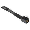"Inter-Tech SFF-8654 8i > 2x SFF-8643 0,75m Kabel"