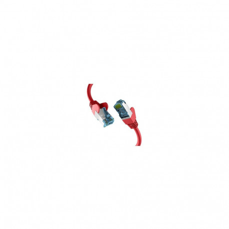 "EFB RJ45 Patchkabel mit Cat7 Rohkabel 30.00m rot"