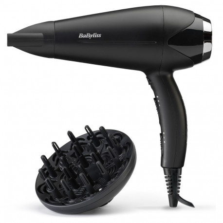 "Smooth, D572DE, hair dryer, black"