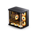 "Jonsbo TK-2 2.0 Midi-Tower, Tempered Glass - schwarz"