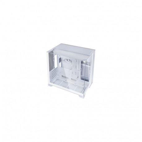 "Lian Li O11 Vision-M PC-Gehäuse, Micro-ATX, Tempered Glass - weiß"