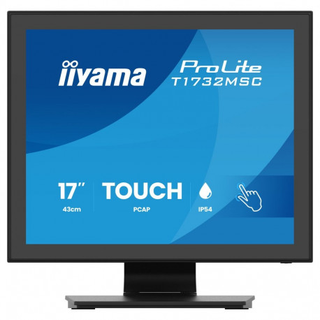 iiyama monitor T1732MSC-B2S 43,2cm (17") 1280 x 1024 Pixel 5:4 TN 5ms DisplayPort VESA kõlar