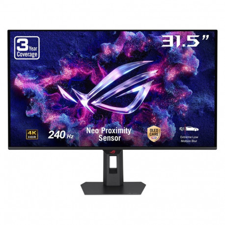 ASUS monitor 90LM0CV0-B01371 80cm (31.5") 3840 x 2160 pikslit 16:9 4K Ultra HD OLED 0,03ms 240Hz HDR