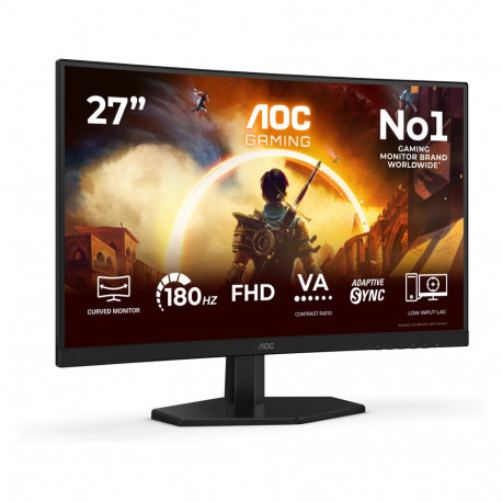 AOC monitor C27G42FE 68,6 cm (27") 1920 x 1080 pikslit 16:9 Full HD VA 4 ms 180 Hz HDR DisplayPort H