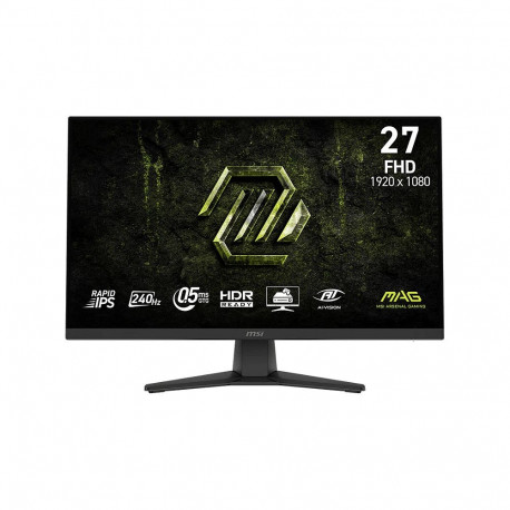 "68,6 cm (27"") 1920 x 1080 Pixel MSI 9S6-3CE51T-011 16:9 Full HD Rapid IPS 0,5 ms 240 Hz HDR Displa