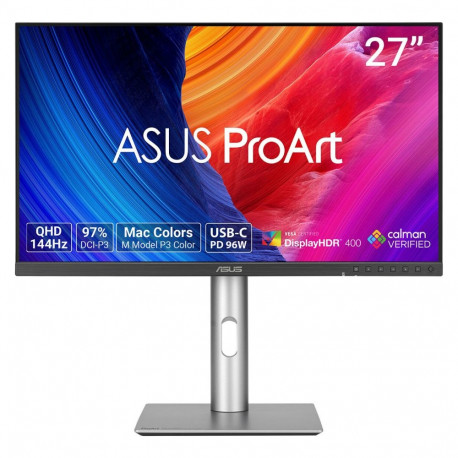 "68,6 cm (27"") 2560 x 1440 Pixel ASUS 90LM06Q1-B01K71 16:9 Wide Quad HD IPS 5 ms 144 Hz HDR Display