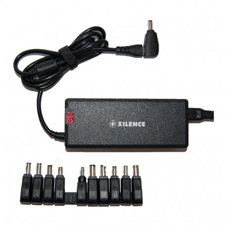 "Xilence XM008 Universal Notebook Ladegert, 9 Adapter, LED Anzeige, 75W"