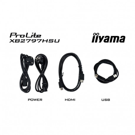 Monitor - Iiyama ProLite XB2797HSU-B1 27-Inch Full HD 120 Hz HDMI DisplayPort Black