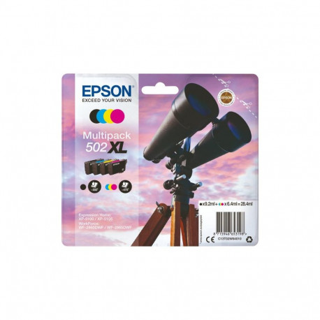 Ink Cartridge - Epson 502XL Ink Cartridge Multipack C13T02W64510 4-Colour
