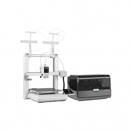 3D Printer - ANYCUBIC Kobra X Combo 260 × 260 × 260 mm 7-Color 600 mm/s
