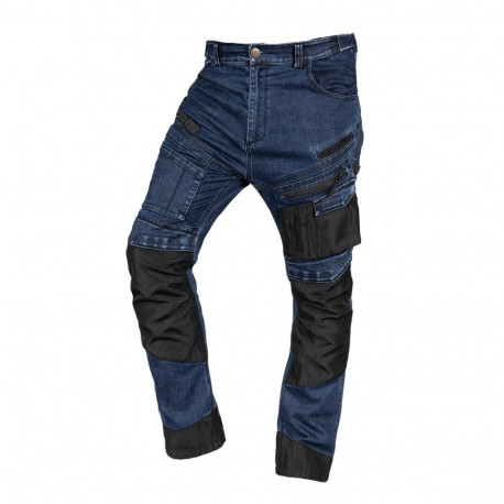 Tööpüksid DENIM Oxfordi tugevdustega suurus XL, tumesinised