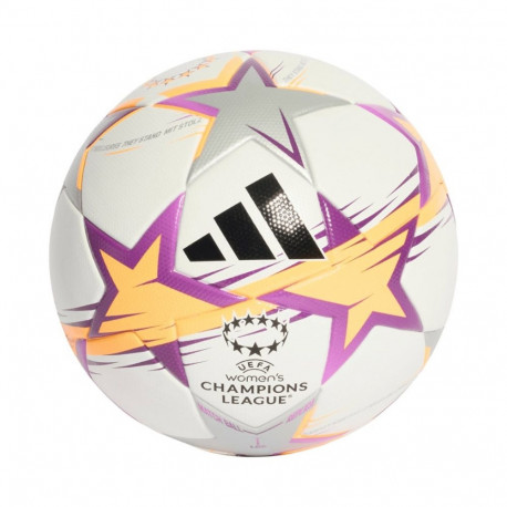 adidas jalgpall UCL Womens League 26/27 League Stage KE5142 4, valge-oranž-hõbedane