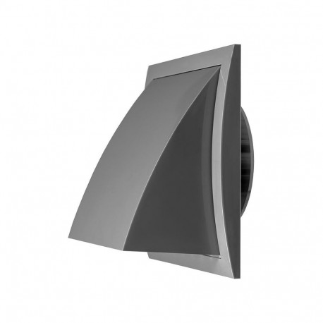 VENT.GRILLE PLASTIC 190X190MM 125MM EXT.