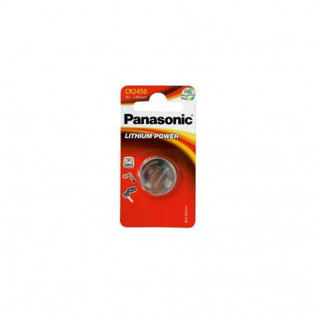 Lithium Battery CR2450 3V Panasonic 1pcs in blister