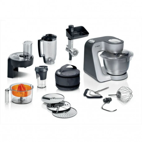 Bosch köögikombain MUM5 Series 4 1000W, hõbedane (4242005501106)