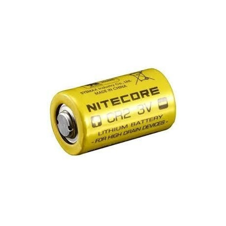 BATTERY LITHIUM CR2 3V/CR2 LITHIUMBATTERY NITECORE