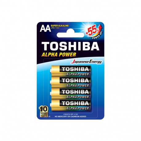 LR6-patareid blisterpakendis, 4 tk
