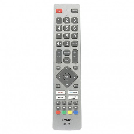 Universal Remote Control for SHARP TVs SAVIO RC-29