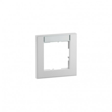 "Legrand 765891 SEANO+1-fach Rahmen m.Beschriftungsfeld Farbausfhrung"