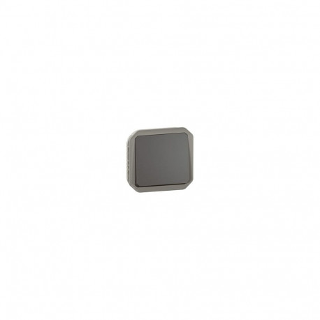 "Legrand 069841L Plexo New Einsatz IP44 Taster anthrazit f. Einbau in Gehuse"