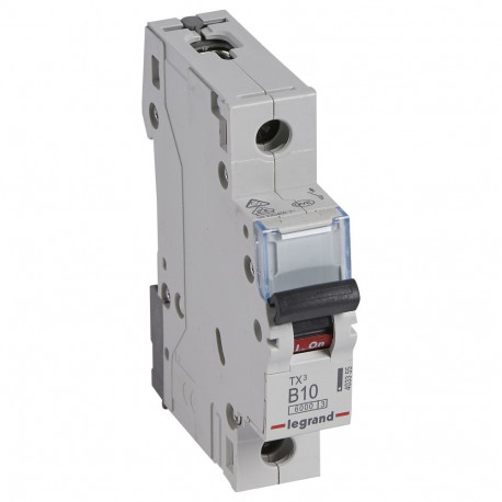 Legrand automaatkaitselüliti 403355 TX3 B 10A 1-polig 6kA 230/400VAC 1TE