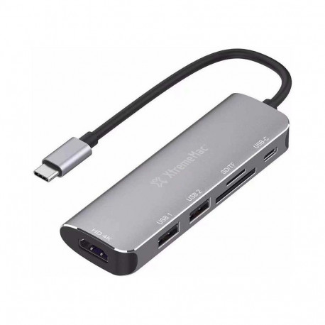 XTREMEMAC USB-C jaotur XWH-HUB6-13 6-port