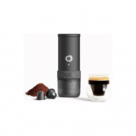 "OutIn Mino - Space Grey - Portable Electric Espresso Machine"