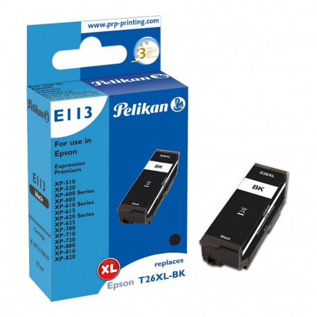 "Pelikan Tinte für Epson T262140 Schwarz 26XL"