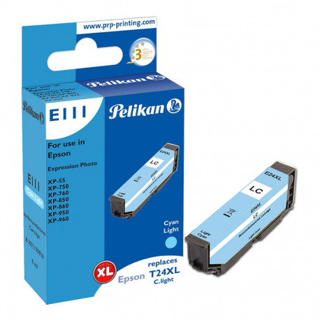 "Pelikan Tinte für Epson T243240 Light Cyan 24XL"