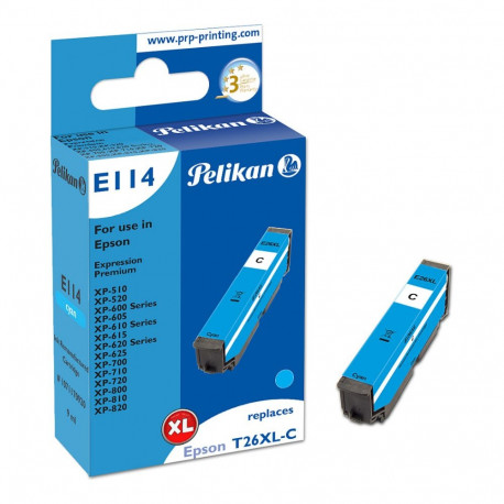 "Pelikan Tinte für Epson T262240 Cyan 26XL"