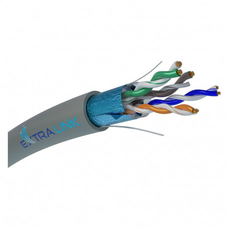 "Extralink CAT5E FTP (F/UTP) Netzwerkkabel Innen, 305M"