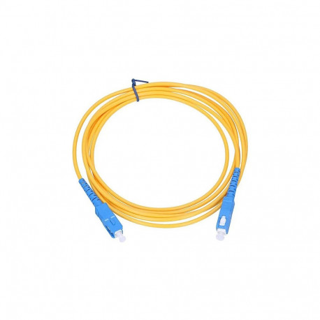 "Extralink SC/UPC-SC/UPC | Patchcord | Single mode, Simplex, G652D, 3mm, 1m"