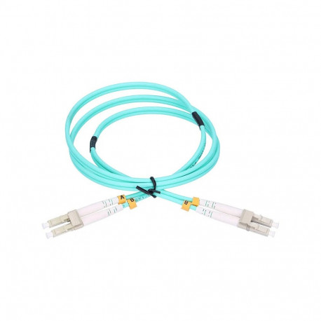 "Extralink Patchkabel LC/UPC zu LC/UPC, Multimode, OM3, Duplex, 3mm, 1m"