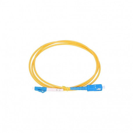 "Extralink LC/UPC-SC/UPC Patchkabel, Einmodig, Simplex, G652D, 3mm, 2m"