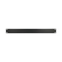 "Extralink 1U 19"" Frontplatte, Schwarz"