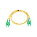 "Extralink Patchkabel SC/APC-SC/APC, Einzelmodus, Duplex, G652D, 3mm, 5m"