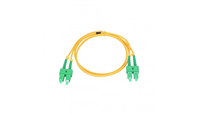 "Extralink Patchkabel SC/APC-SC/APC, Einzelmodus, Duplex, G652D, 3mm, 5m"