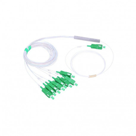 "Extralink 1:8 PLC SC/APC Splitter, 900um, 1,5m"