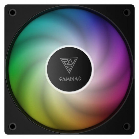 "Gamdias Kühler NOTUS M1-1201 ARGB 120mm PWM1600 Gehäuse fan retail"